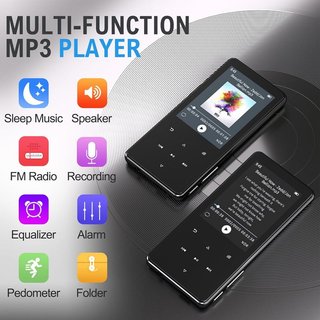 ODEJOI MP3 64GB BT5.3 HiFi táctil altavoz radio FM