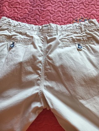 Pantalón de verano para hombre beige