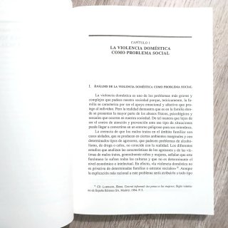 La violencia doméstica: análisis sociológico...