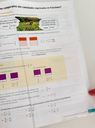 Matemáticas 1 secundaria Revuela