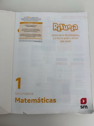 Matemáticas 1 secundaria Revuela