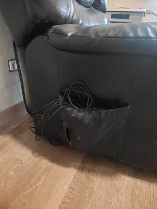 Sillón Masaje Levanta Personas Negro