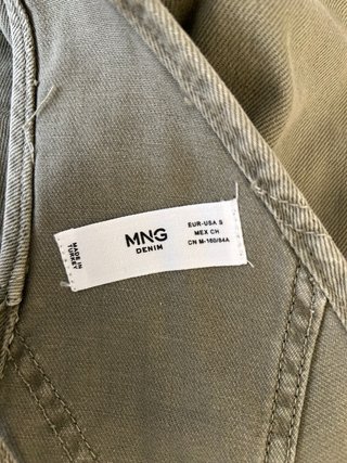 Peto vaquero ancho verde