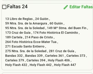 Tarjetas Sagradas Semana Santa Cádiz
