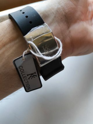 Orologio Uomo K Nero Argento
