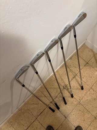 Set di mazze da golf TaylorMade MB Forged + M6 + Titleist