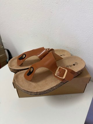 Ciabatte infradito camel tg 37 nuove