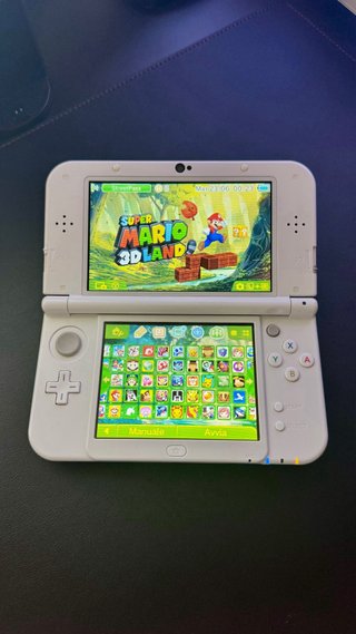 +200 Giochi New Nintendo 3DS XL Bianco