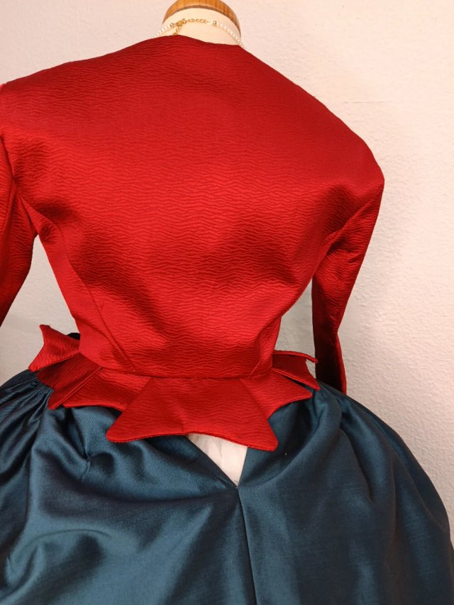 Corpiño Fallera Talla 38 Rojo