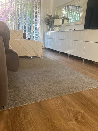 Alfombra IKEA gris