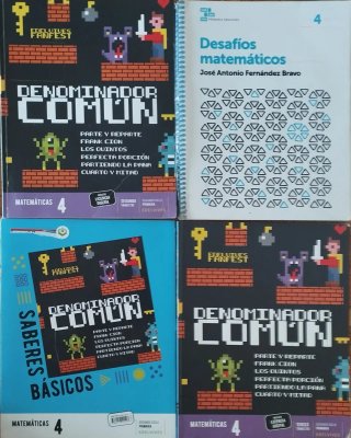 Lote de libros 4° de primaria