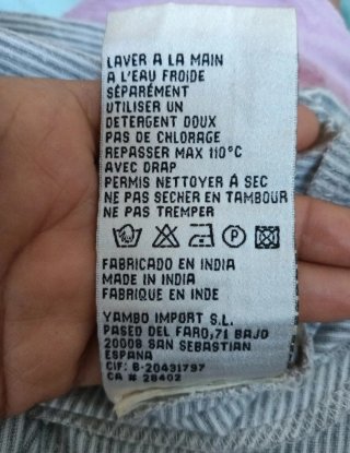 Vestido gris indiwoman
