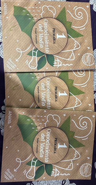 Libros conocimiento del medio 1 primaria Anaya