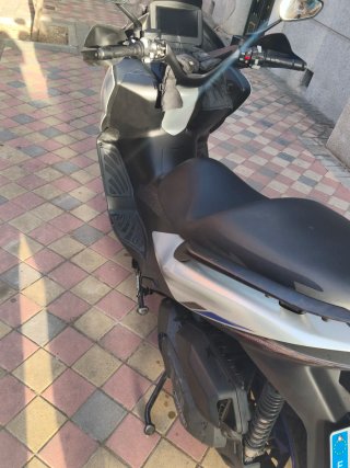 Zontes E 125 Scooter Maxi Plata/Azul