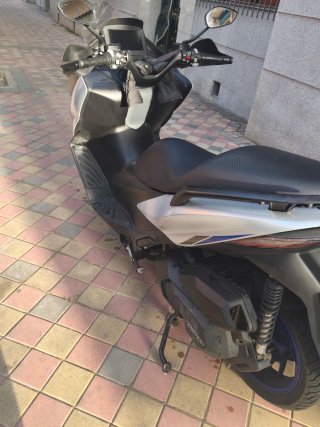Zontes E 125 Scooter Maxi Plata/Azul