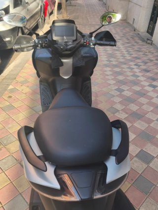 Zontes E 125 Scooter Maxi Plata/Azul