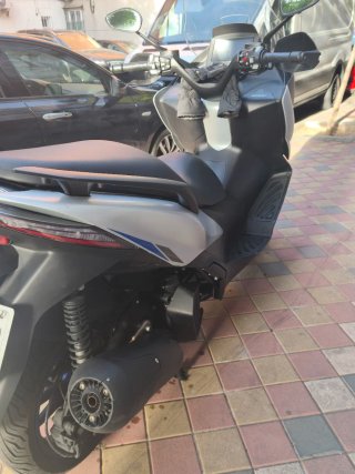 Zontes E 125 Scooter Maxi Plata/Azul