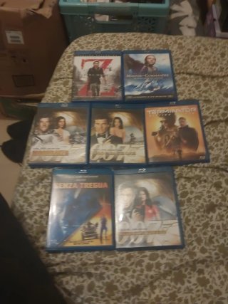 Lote 7 Películas Blu-ray Acción/Suspense