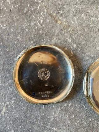 Orologio da tasca Zenith Argento 800