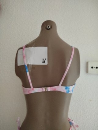 Conjunto Bikini Tie-Dye Shein Talla M