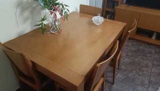 Mesa Comedor 6 a 10 Com Robusta Madera