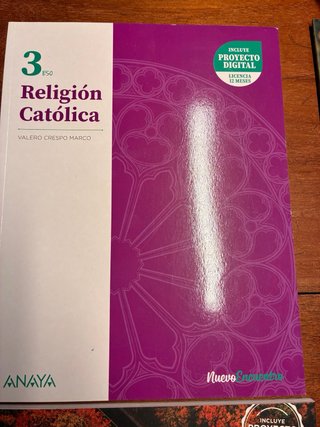 Libros de texto 3 de la ESO ANAYA