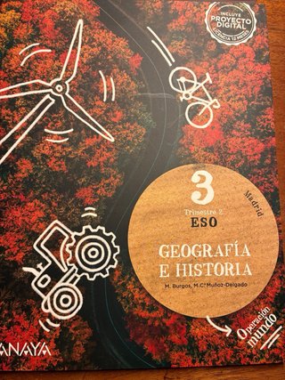 Libros de texto 3 de la ESO ANAYA