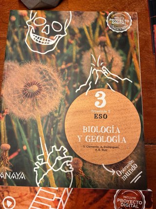 Libros de texto 3 de la ESO ANAYA