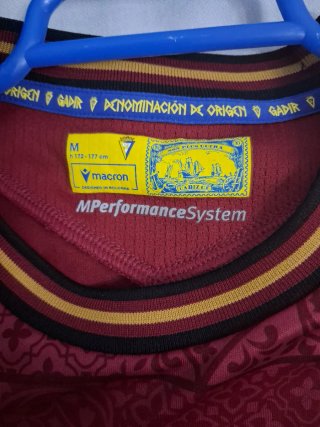 Camiseta Cádiz CF Macron Roja Talla M