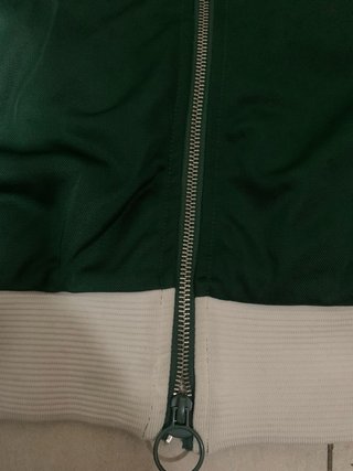 Chaqueta Scuffers Verde con Rayas beige,EXCLUSIVA