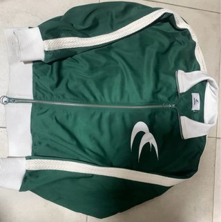 Chaqueta Scuffers Verde con Rayas beige,EXCLUSIVA
