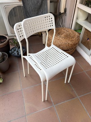 Sillas SANDSBERG blancas (pack 2)