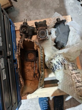 Conjunto volquete hidráulico MAN