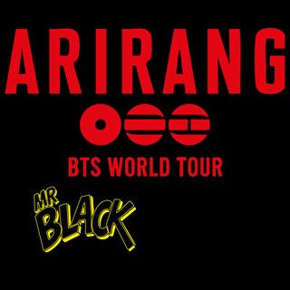 Camiseta Fanmade Kpop BTS Arirang Negra