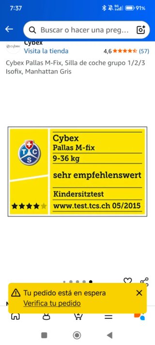 Silla de coche Cybex Pallas M-Fix