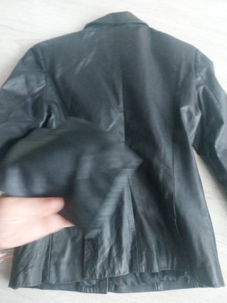 Cazadora Piel Vera Pelle Talla S