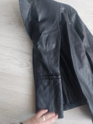 Cazadora Piel Vera Pelle Talla S