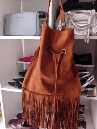 Bolso ante marrón Michael Kors + 2 prendas