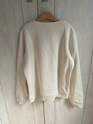 Sudadera Guess Beige, Talla S con Detalles Dorados