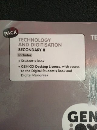 Libro ESO Technology and Digitisation II GENIUX