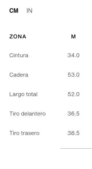 Bermudas cinturón Lazada de Zara