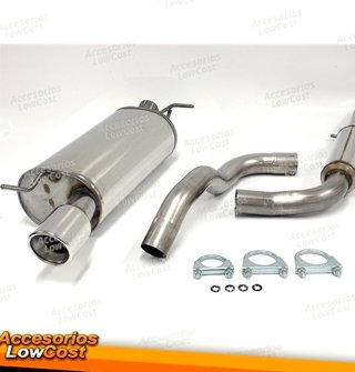 Sistema de escape TA Technix de acero inoxidable