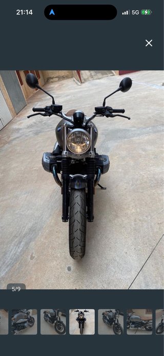 BMW R nineT Scrambler Marrón/Gris