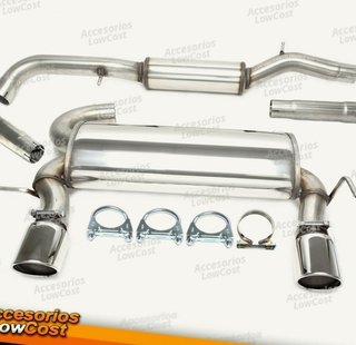 Sistema de escape TA Technix Duplex de acero inox