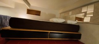 Cama demadera con 4 cajones grandes