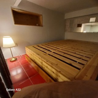 Cama demadera con 4 cajones grandes