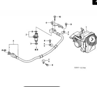 Cuerpo Inyeccion Honda Forza 250