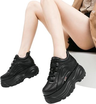 Zapatos Deportivos ANUFER Mujer Talla 37 Negros