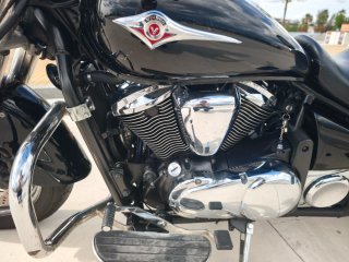 Kawasaki VN900 Cruiser Negra 2008