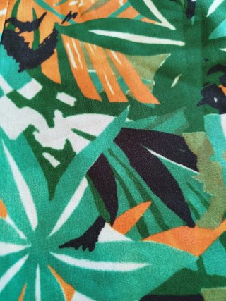 Mono corto tirantes estampado tropical T40